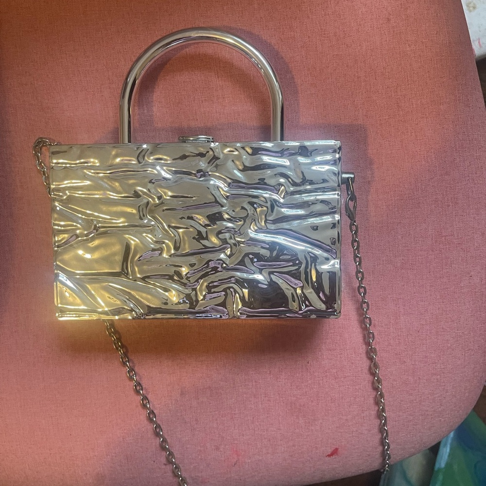 Silver purse